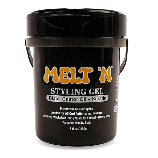 Gel Definidor Melt’N Styling Gel Black 480 ml - Ebin New York : Black 480ml - 1