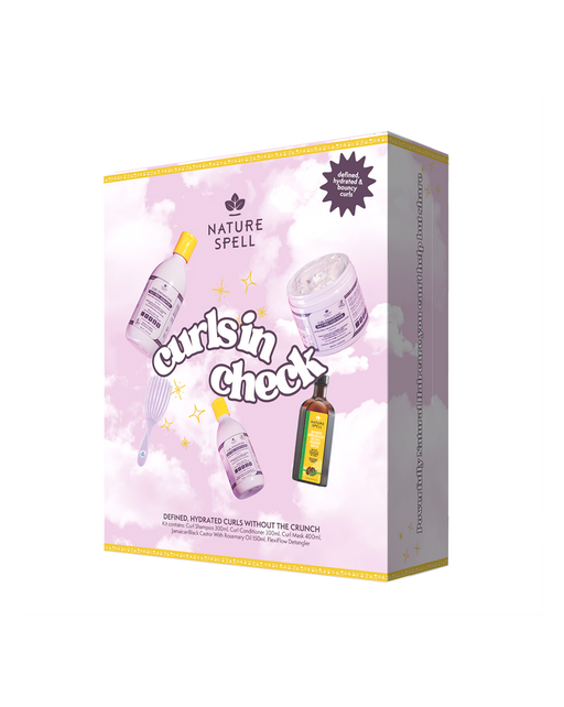 Curls In Check - Pack de 5 - Rutina para rizos - Nature Spell - 1