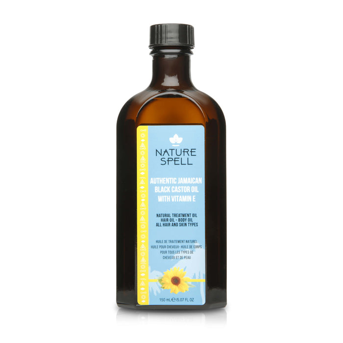 Aceite Capilar-corporal - Jamaican Black Castor Oil Vitamin E Hair and Skin 150 ml - Nature Spell - 1