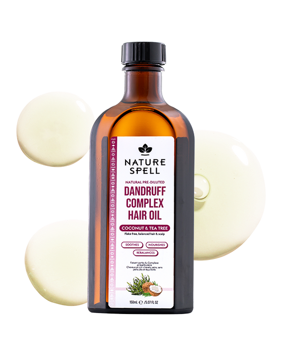 Dandruff Complex Hair Oil - 150ml - Nature Spell - 1