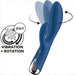 Vibrador Spinning Rabbit 1 Rotating Rabbit - Azul - Satisfyer - 3