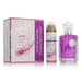 Mahasin Crystal Violette Eau de Parfum 100ml + Desodorante Spray 50ml Vaporizador - Lattafa - 1