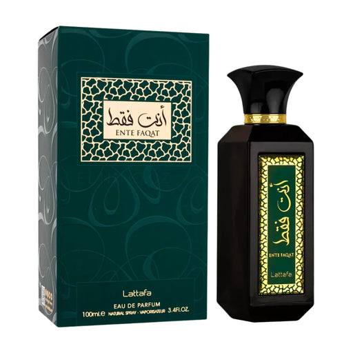Eau de Parfum Ente Faqat 100ml - Lattafa - 1