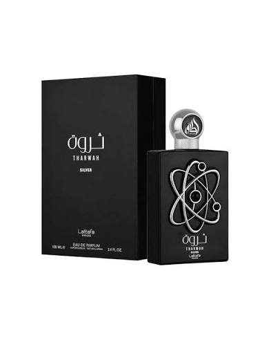 Tharwah Silver Eau de Parfum 100ml - Lattafa - 1
