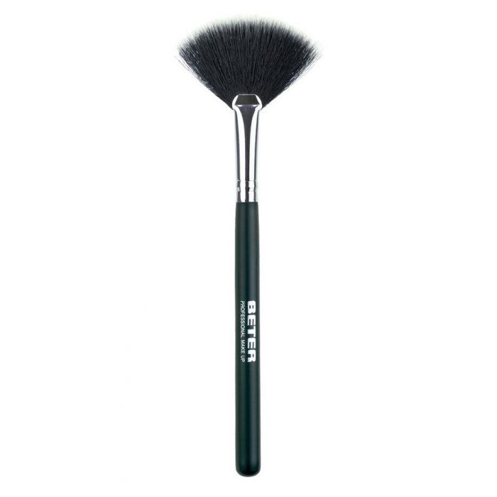 Brocha Maquillaje Abanico Pelo Sintético - Beter - 1