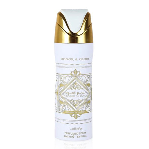 Badee al Oud Honor and Glory Desodorante 200ml Vaporizador - Lattafa - 1