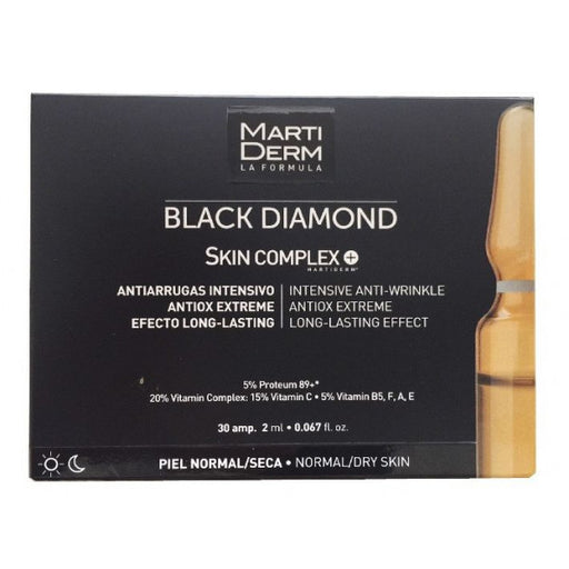Ampollas Antiarrugas Black Diamond Skin Complex 30x2ml - Martiderm - 1