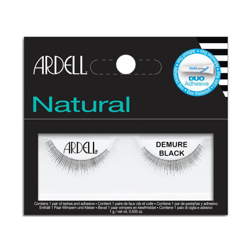 Pestañas Postizas Natural - Ardell : Demure Black - 1