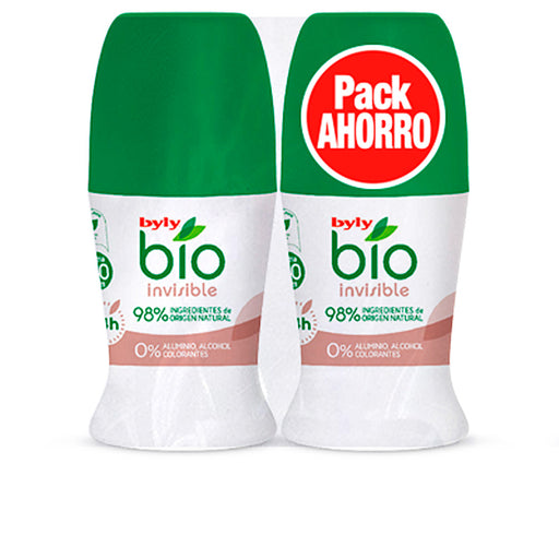 Bio Natural 0% Invisible Deo Roll-on Lote 2 X 50 ml - Byly - 1
