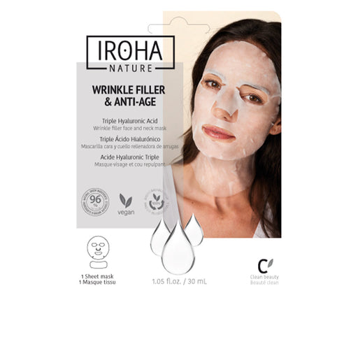 Wrinkle Filler & Anti-age Wrinkle Filler Face & Neck Mask 30 ml - Iroha - 1