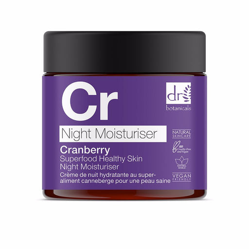 Cranberry Superfood Healthy Skin Night Moisturiser 60 ml - Dr Botanicals - 1