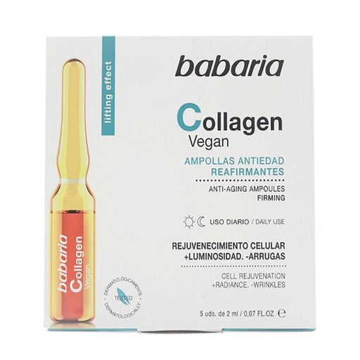 Colageno Vegano Ampollas Reafirmante Intenso 5 X 2 ml - Babaria - 1