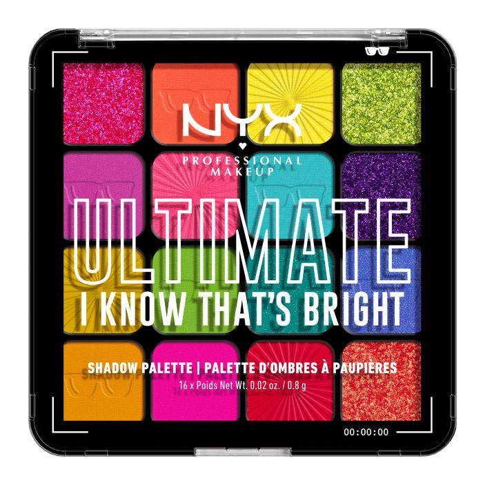 Ultimate Shadow Palette #i Know That's Bright 16 X 0,83 gr - Nyx - 1