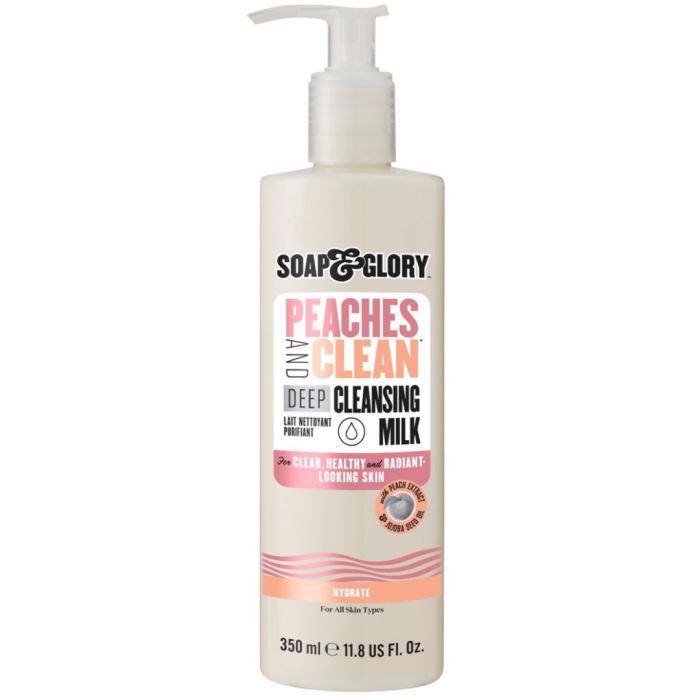 Leche Limpiadora Peaches and Clean 350ml - Soap & Glory - 1