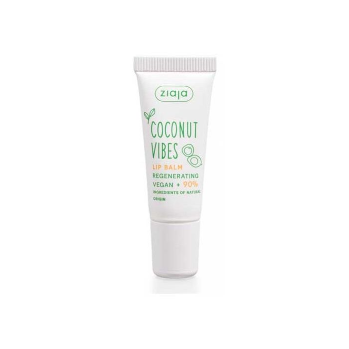 Coconut & Orange Vibes Bálsamo Labial Regenerador 10 ml - Ziaja - 1