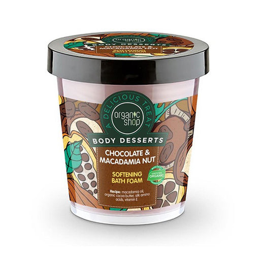 Body Deserts Espuma de Baño Chocolate Macadamia 450ml - Organic Shop - 1