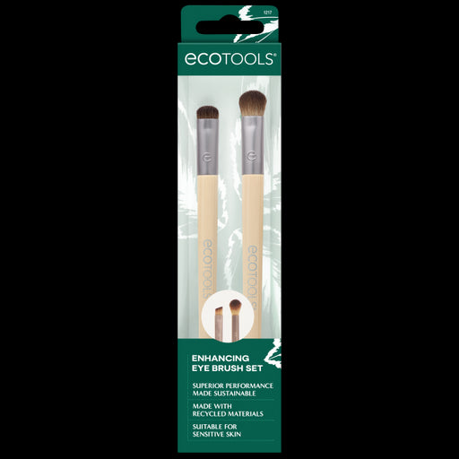 Eye Enhancing Duo Set - Duo de Brochas de Doble Punta para Ojos - Ecotools - 1