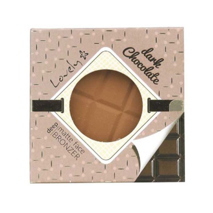Polvos Bronceadores Matte - Powder Dark Chocolate Bronzer - Lovely - 1