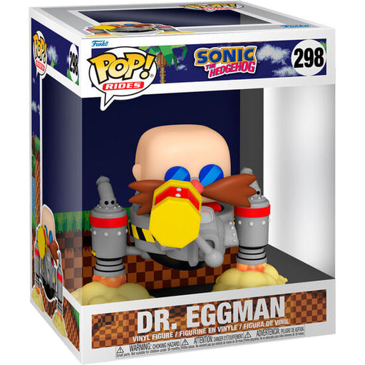 Figura Pop Ride Deluxe Sonic the Hedgehog Dr. Eggman - Funko - 1