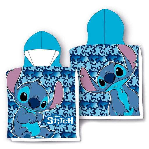 Poncho Toalla Stitch  Microfibra - Disney - 1