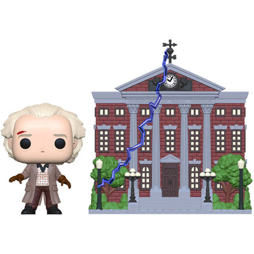 Figura Pop Back to the Future Doc with Clock Tower - Funko - 1