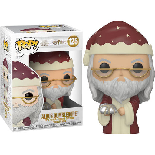 Figura Pop Harry Potter Holiday Dumbledore - Funko - 1