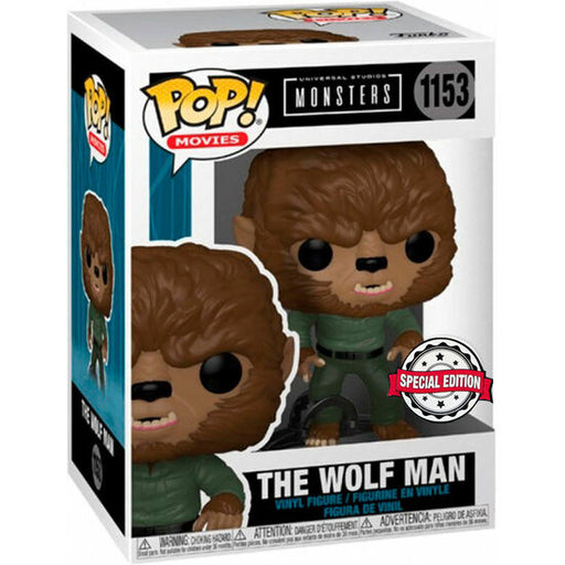Figura Pop Universal Monsters the Wolf Man Exclusive - Funko - 1