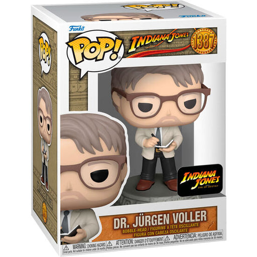 Figura Pop Indiana Jones Dr Jurgen Voller - Funko - 2