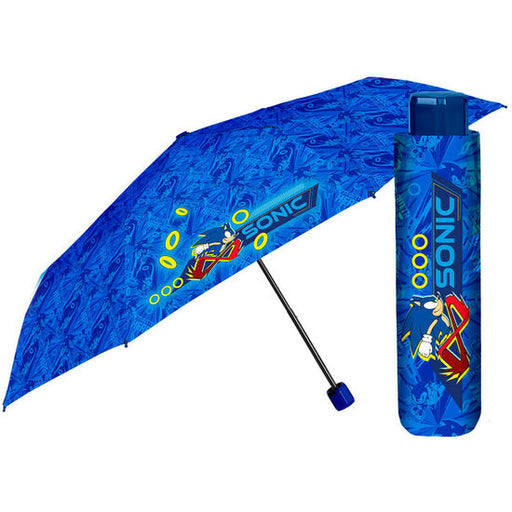 Paraguas Plegable Manual Sonic the Hedgehog 50cm - Perletti - 1