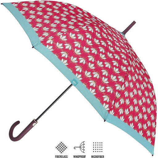 Paraguas Automatico Flores de Loto 61cm Surtido - Perletti - 1