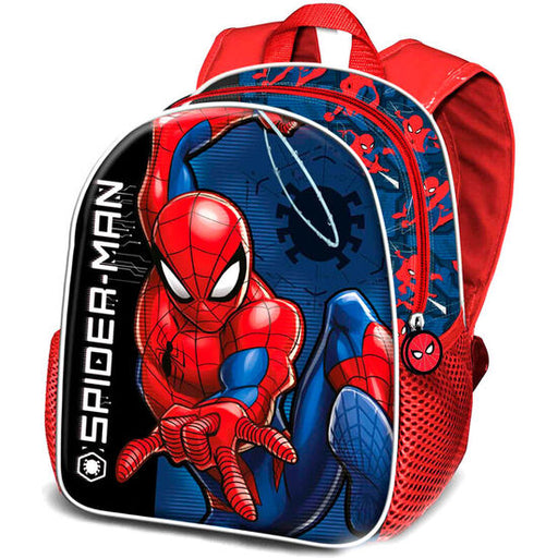 Mochila 3d Speed Spiderman Marvel 31cm - Karactermania - 1