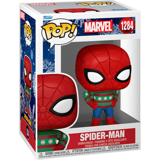 Figura Pop Marvel Holiday Spiderman - Funko - 2