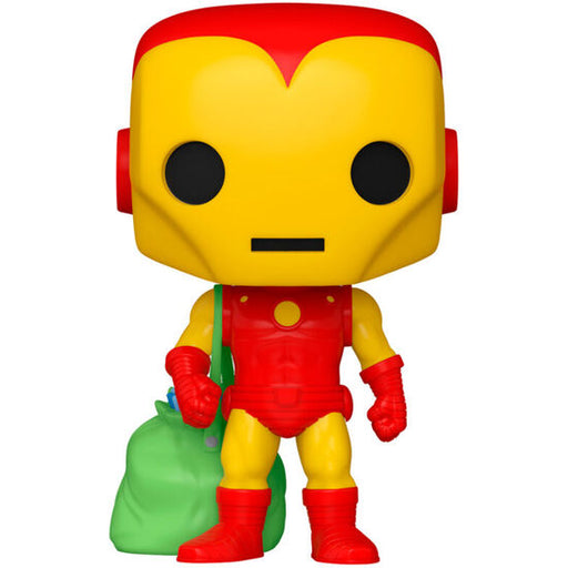 Figura Pop Marvel Holiday Iron Man - Funko - 1