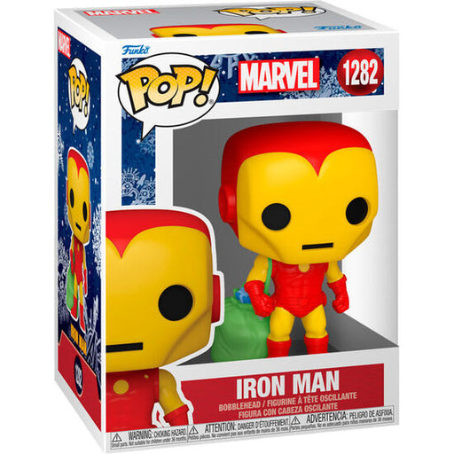 Figura Pop Marvel Holiday Iron Man - Funko - 2