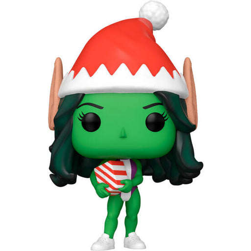 Figura Pop Marvel Holiday She-hulk - Funko - 1