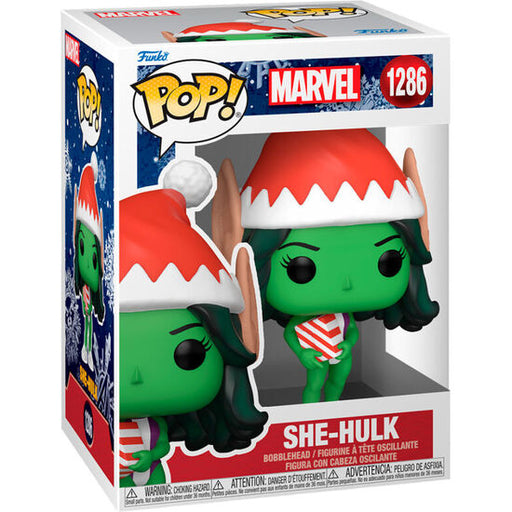 Figura Pop Marvel Holiday She-hulk - Funko - 2