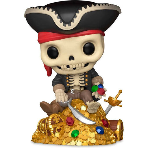 Figura Pop Deluxe Piratas Del Caribe Treasure Skeleton Exclusive - Funko - 1
