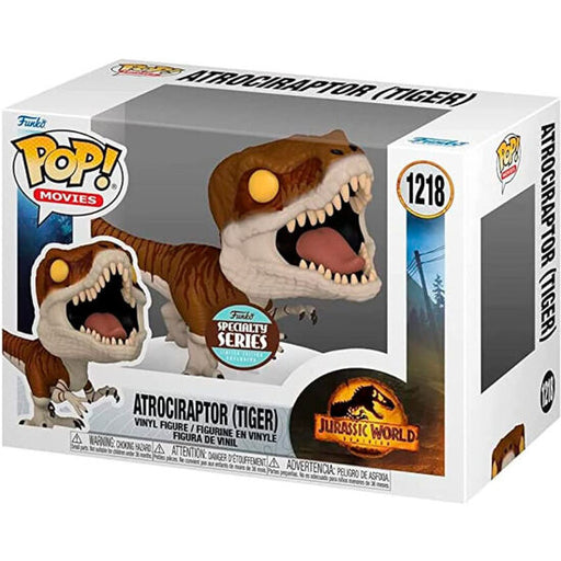 Figura Pop Jurassic World 3 Atrociraptor Tiger Exclusive - Funko - 1