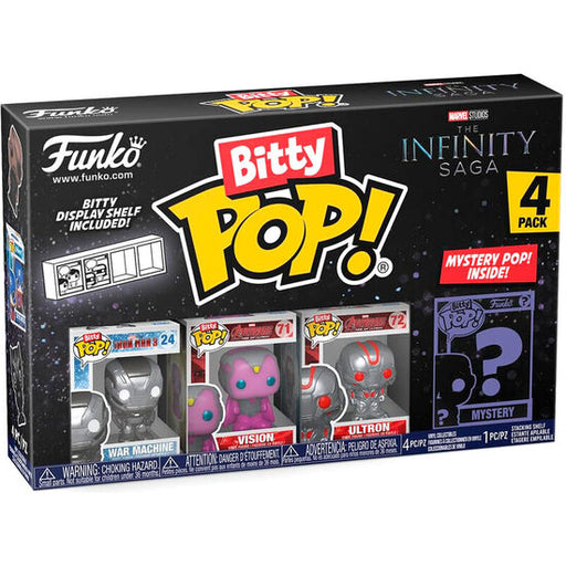 Blister 4 Figuras Bitty Pop Marvel the Infinity Saga Iron Man - Funko - 1