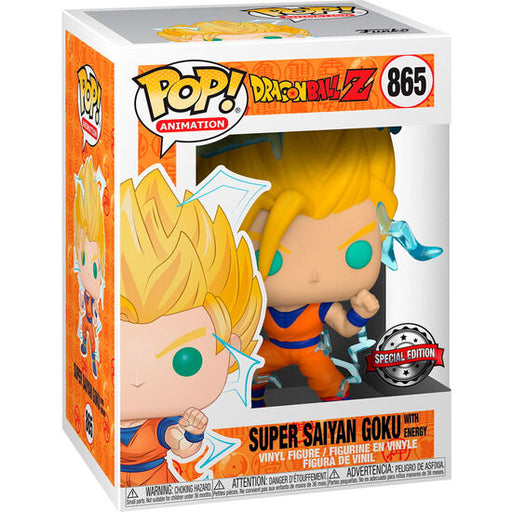 Figura Pop Dragon Ball Z Super Saiyan Goku Exclusive Chase - Funko - 2