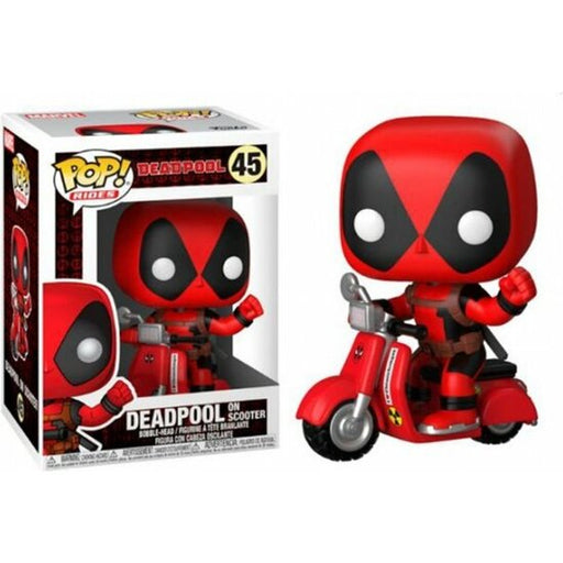 Figura Pop Marvel Deadpool & Scooter - Funko - 1
