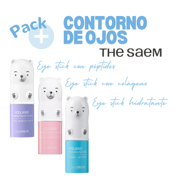 Packs Eye Sticks Iceland para Contorno de Ojos