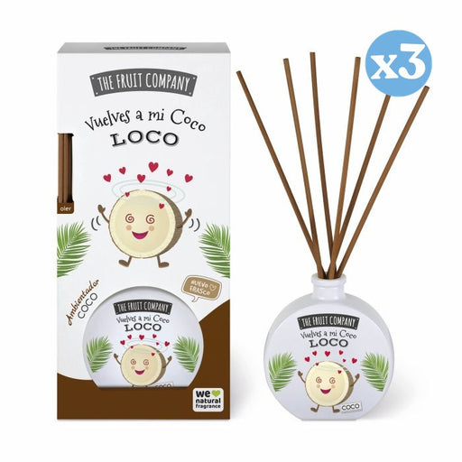 Pack 3x: Ambientador Mikado 40 ml - Coco - The Fruit Company - 1