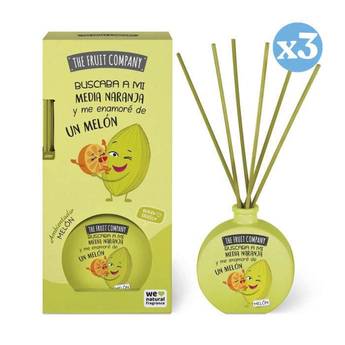 Pack 3x - Ambientador Mikado 40 ml - Melon - The Fruit Company - The Fruit Company - 1