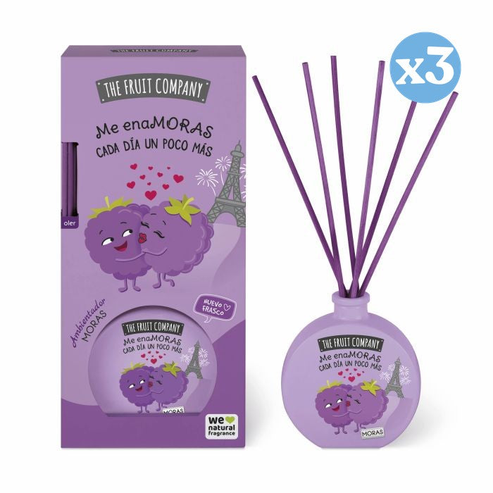 Pack 3x - Ambientador Mikado 40 ml - Moras - The Fruit Company - The Fruit Company - 1