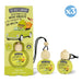 Pack 3x: Ambientador para Coche Melón 6,5ml - The Fruit Company - 1