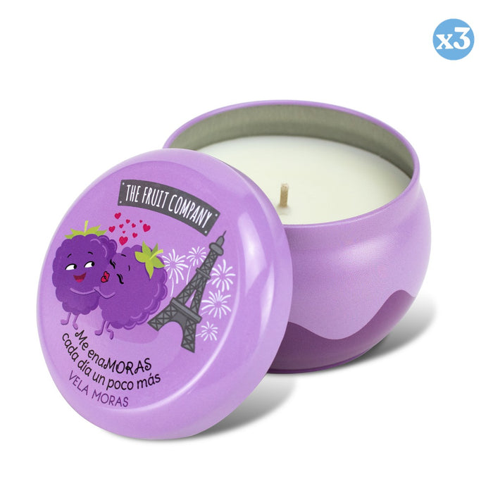 Pack 3x: Vela Moras 150gr - The Fruit Company - 2