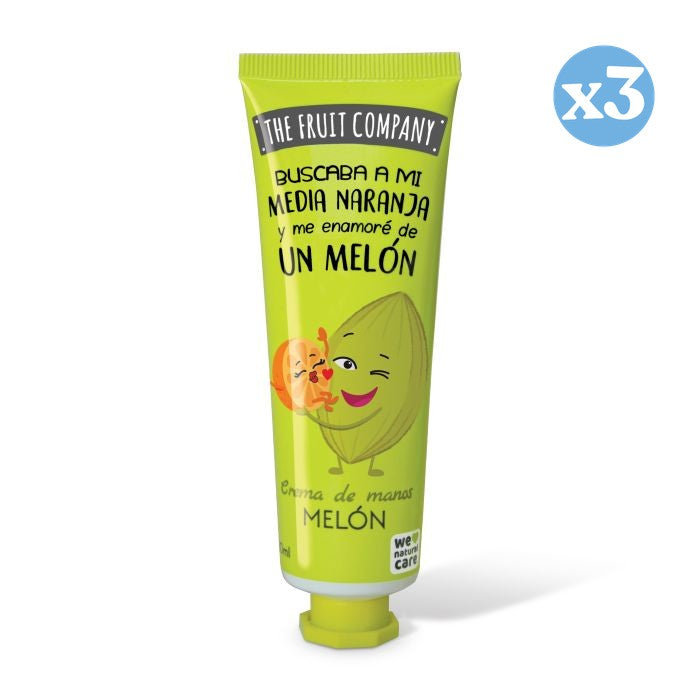 Pack 3x - Crema de Manos 50 ml - Melón - The Fruit Company - The Fruit Company - 1