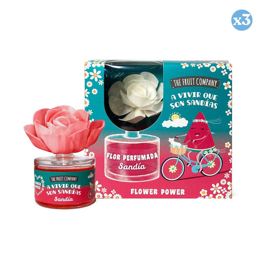 Pack 3x: Ambientador Flower Power Sandía - 55ml - The Fruit Company - 1