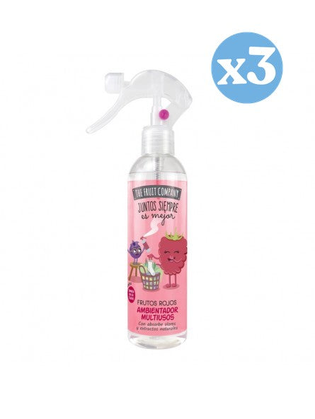 Pack 3x: Ambientador Multiusos en Spray - Distintos Aromas - The Fruit Company - 1